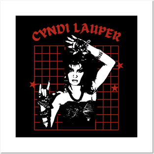 Cyndi lauper --- 1980s aesthetic Posters and Art